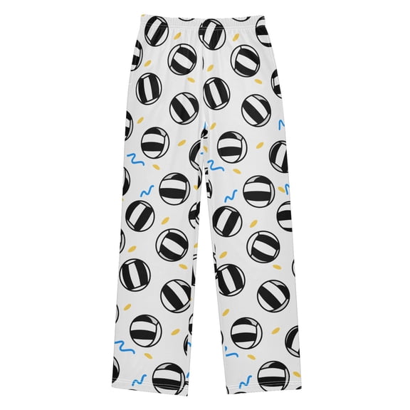 Beach Volleyball Pattern Pajama Pants Soft Lightweight Lounge Pants Bottoms Sleep Pants Warm Comfy