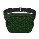 thumbnail image 1 of Easygdp Green Bright Web with Spiders Fanny Packs para Mujeres y Hombres, Bolsa de Cinturón, Bolsos de Cruz para Trabajo/Correr/Senderismo, 1 of 9