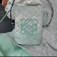 thumbnail image 2 of 2024 New Bag Straw Bag Handwoven Women'S Bag Bucket Bag Shoulder Messenger Bag Small Bag Summer, 2 of 4