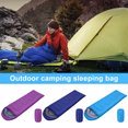thumbnail image 3 of Sac de Couchage Léger Enveloppe Lavable à la Machine Sac de Couchage d'Hiver Randonnée Randonnée Plein Air Camping Sac de Couchage, 3 of 7