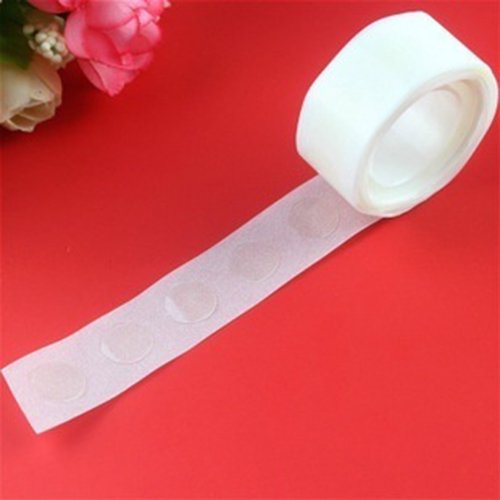Greenhome 100 Pcs/Roll Double Sided Adhesive Tape Balloon Stick DIY