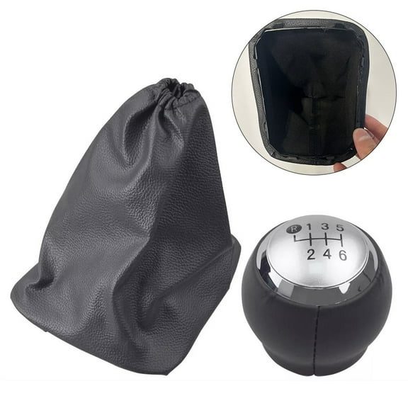 1 Pcs 6 Speed Gear Shift Knob Gaiter Boot for Toyota for Corolla 2007 2009-2013