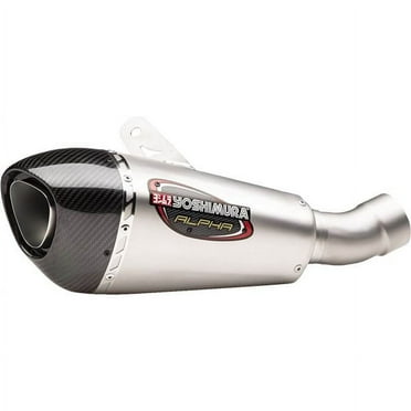 Yoshimura Alpha T Works Street Series CARB Compliant Slip-On Exhaust System -