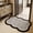 Gray, variant on XYRSRUW Linen Carpet, Absorbent Non-Slip Bathroom Mat, Soft Foot Mat for Bedroom, Washable Entrance Rug(Brown)