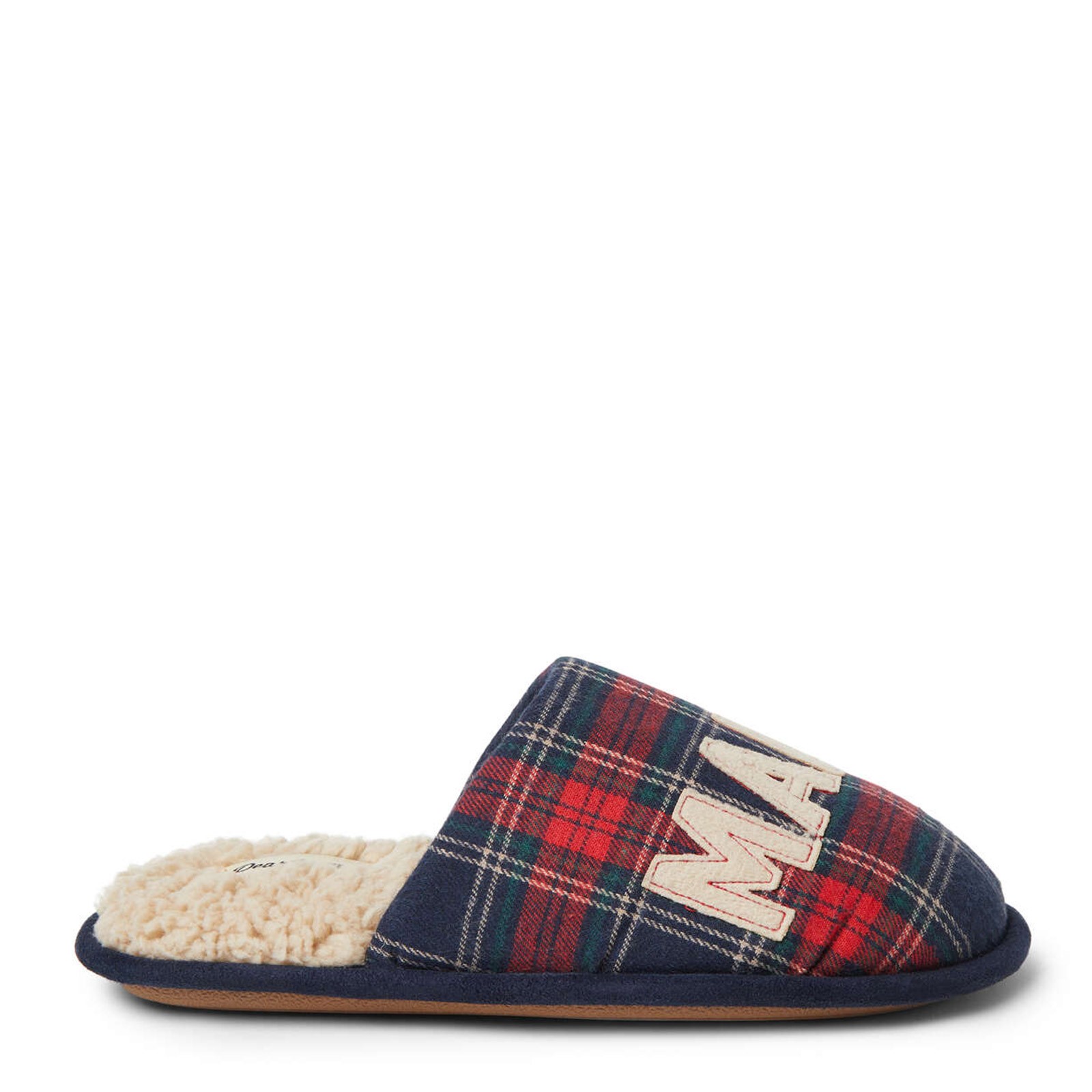 Dearfoams Women's Carson Mama Bear Scuff Slippers