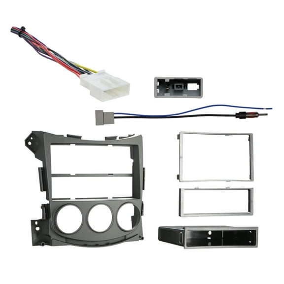 Fits Nissan 370Z 2009-2018 Non-NAV Single/Double DIN Harness Radio Dash Kit
