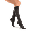 thumbnail image 1 of JOBST soSoft Compression Socks, 20-30 mmHg, Knee High, Brocade, Closed Toe, Black, X-Large, 1 of 4
