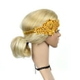 thumbnail image 4 of MSJUHEG Hair Ties Headbands For Women Flapper Great Gatsby Headband Pearl Charleston Party Bridal Headpiece Lady Hair Bands Gold One Size, 4 of 4