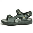 thumbnail image 2 of LASUDRAA Mens Sandals Beach Shoes Fisherman Shoes Hook & Loop Outdoor, 2 of 8