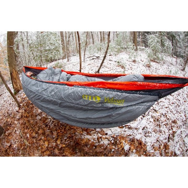 Eno Insulated Camping Travel Vulcan UnderQuilt Hammock, Storm, One