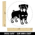 thumbnail image 2 of Rottweiler Rottie Standing Dog Self-Inking Rubber Stamp Ink Stamper - Red Ink - Large 1-1/2 Inch, 2 of 7