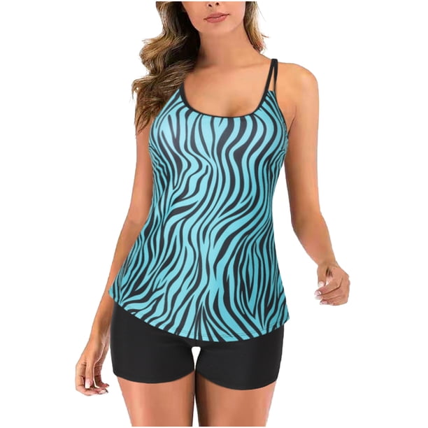 Moda mujer estampado Sexy Bikini push-up acolchado traje de baño traje de baño conjunto de ropa de playa Fridja nalpqowj48175