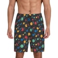thumbnail image 3 of Lsque Vintage Records Mens Sleep Pajama Shorts,Short Pajama Pants, Cotton Ultra-Soft Knit-X-Large, 3 of 9