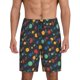 thumbnail image 1 of Balery Vintage Records Pantalones cortos de pijama de punto de algodón para hombre con cinturilla y bolsillos-XX-Large, 1 of 6