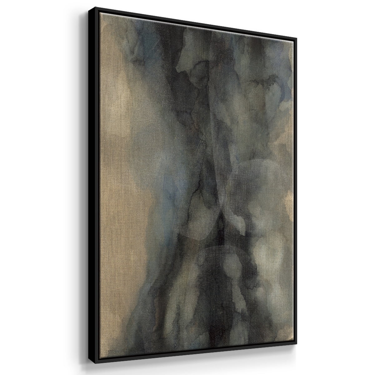 The Winter Framed Premium Gallery Wrapped Canvas - Ready to Hang - 17 x 25 - Black Floating Frame
