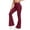Wine, variant on Women's Yoga Flare Pants, High Waisted Bootcut Yoga Pants for Women with 4-Way Stretch, Casual Stretchy Flare Leggings for Yoga, Gym, Lounge, Workout & Daily Wear