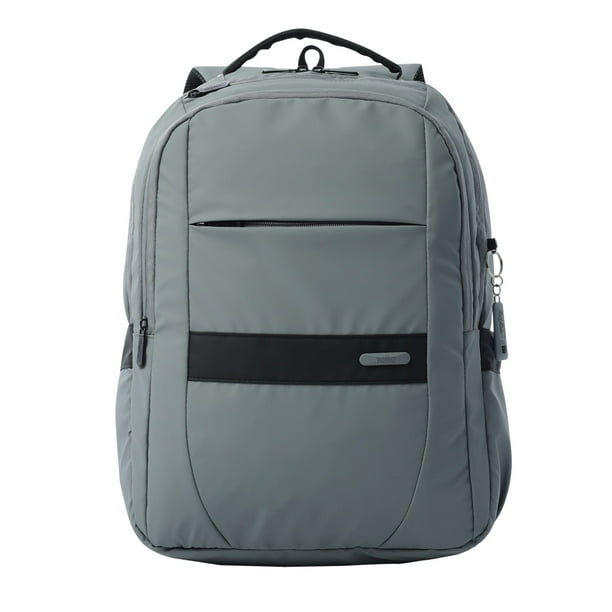 TOTTO Mochila Grande Porta Laptop 16 con Bolsillo para Botella | Escuela - Oficina - Viaje | 23 L WIVETTO 2.0
