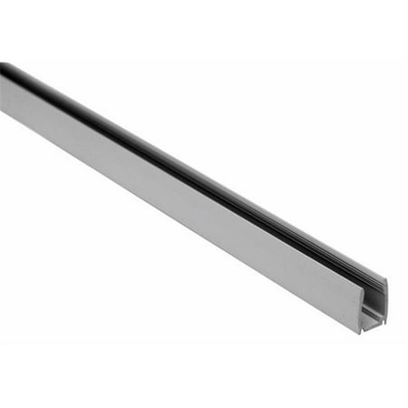 3' Mounting Track - 3 ft. LED Polar 2 Neon Flex Mounting Track for Polar Neon, Gunmetal Gray