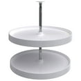thumbnail image 1 of Rev-A-Shelf 24'' Lazy Susan Full-Circle Polymer Two-Shelf, White, 2062-24-11-1, 1 of 8
