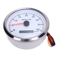thumbnail image 1 of 110mm 4 3 / 8in Tachometer 7 Color Backlight 4000RPM Gauge with Hour Meter for Truck Trailer RV Boat, 1 of 7