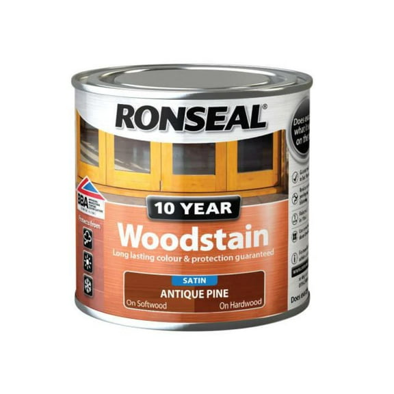 Ronseal - 10 Year Woodstain Antique Pine 250ml