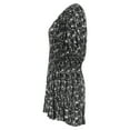thumbnail image 2 of Pre-Owned Ganni Printed Crepe Mini Dress in Green Viscose, 2 of 2