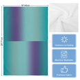 thumbnail image 5 of Teal Purple Ombre Kitchen Towels Set of 3, Water Absorbent Dish Towel, Modern Art Abstract Aesthetics Decorative Hand Towels - Quick Drying Cloth for Cooking Baking, 18x28 Inch, 5 of 8
