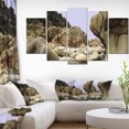 thumbnail image 1 of Smooth Rocks in Coastline Panorama, 1 of 3