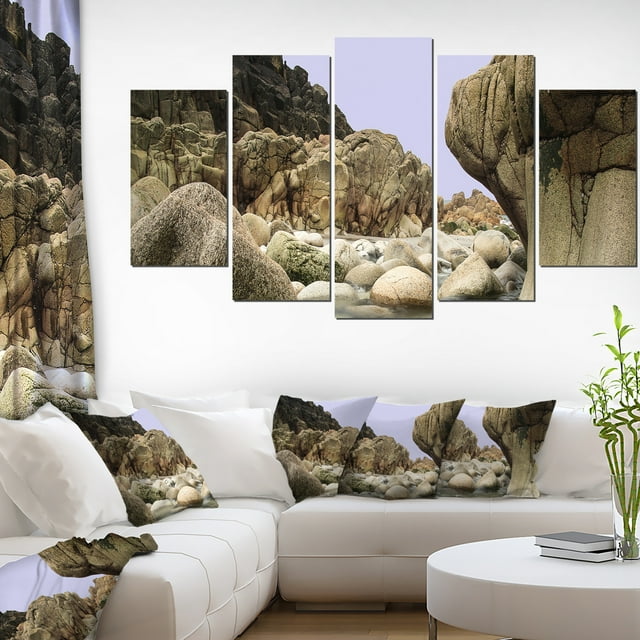 Rochers Lisses dans le Panorama du Littoral