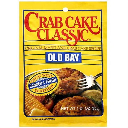 Old Bay Classic Crab Cake Mix, 1.24 oz (Pack of 12)