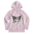 thumbnail image 3 of Kuromi And My Melody Hoodie 3D Print Pullover Hooded Long Sleeve Sweatshirts Tops Blouse with Pocket for Boys Girls S, 3 of 6