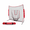 Red, variant on CONCETTA 7 ft x 7 ft Baseball & Softball Nets Practice Hitting & Pitching Net with Bow Type Frame, Carry Bag and Strike Zone, Great for All Skill Levels, Red