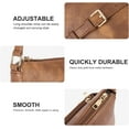 thumbnail image 6 of Crossbody Bags for Women, Leather Cross body Purse Shoulder Bag With Adjustable Strap, 6 of 7