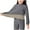 #045-Gray, variant on Cowsor Thermal Underwear Sets for Girls Fleece Lined Top & Bottom Long Johns Warm Winter Two Piece Outfits