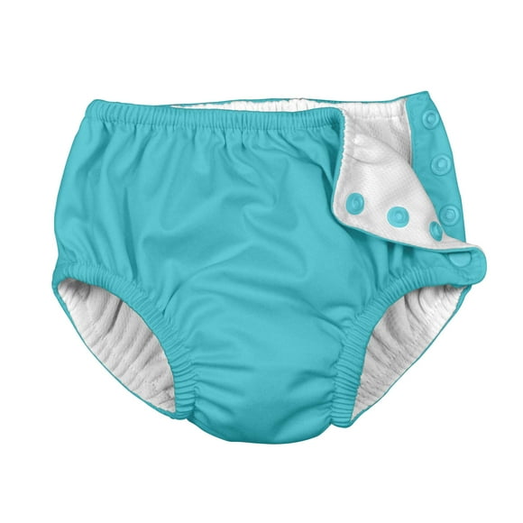 Pañal de traje de baño absorbente reutilizable Snap-Aqua-4T