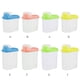 thumbnail image 5 of Yuarrent Tarro sellado con tapa Dispensador de almacenamiento de alimentos Contenedor PP Cocina Arroz Cereal Frijol Caja de conservación, 1.9L, Amarillo Type2 NO2 Yuarrent HA002828-04, 5 of 6