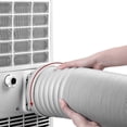 thumbnail image 3 of Miangastore 1PC 2M Mobile Air Conditioner Exhaust Hose Telescopic Exhaust Heat Pipe, 3 of 9