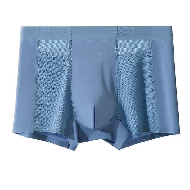 Calzoncillos bóxer de verano para hombre, bacteriostáticos, para niños y adolescentes, de cuatro esquinas, de secado rápido, talla grande