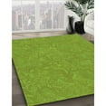 thumbnail image 3 of Ahgly Company Machine Washable Indoor Square Transitional Green Area Rugs, 3' Square, 3 of 7