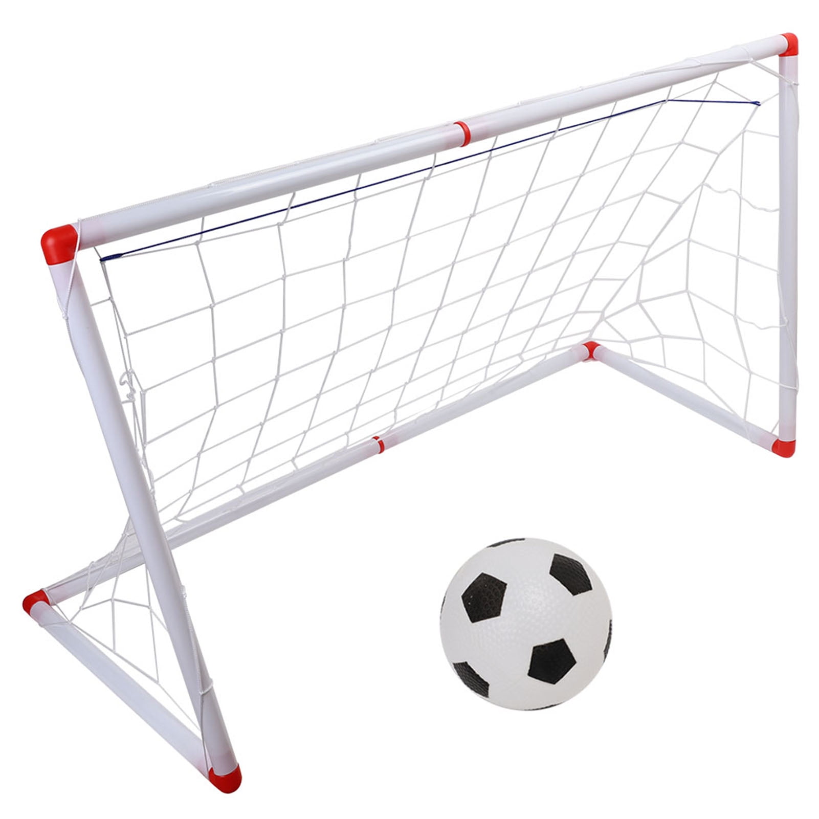 PARKS OUTDOOR KIDS CHILD FOOTBALL SOCCER GOAL POST NET BALL PUMP TOY EXERCISE 