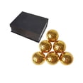 thumbnail image 1 of Coleccionable del recuerdo del premio 42,67m m de las bolas del regalo del golf de las pelotas de golf del oro de la capa doble Cantidad 6, 1 of 8