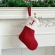 thumbnail image 1 of Seyotauo Christmas Stockings with Initials, Embroidered Xmas Stockings, 7" Large Knitted Xmas Stocking, Christmas Party Fireplace Family Hanging Stocking Decorations, 1 of 6