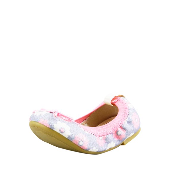 The Doll Maker Floral Glitter Ballet Flat-TD171002A-6