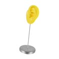 thumbnail image 4 of Modelo de oreja de silicona, parte del cuerpo, maniquí reutilizable, organizador de accesorios para exhibición Amarilla izquierda, 4 of 9