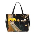 thumbnail image 1 of Disketp Abstract Gold Floral Galaxy Bolsa de Playa de Gran Capacidad, Bolso Impermeable y a Prueba de Arena para Mujer, Ideal para Playa, Piscina y Natación, 1 of 7