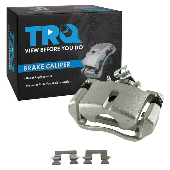 TRQ Rear Left Brake Caliper w/Bracket Drivers Side Compatible with 2005-2007 Buick Terraza 2005-2008 Chevrolet Uplander 2005-2006 Pontiac Montana Saturn Relay