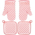 thumbnail image 1 of Miangastore 2 Ensembles de Gants de Protection Ménagers Gants Résistants à la Chaleur Gants de Cuisson de Cuisine, 1 of 9
