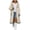 Beige, variant on Kids Rain Coats with Hood, Lightweight Long Hooded Rain Jacket for Girls Boys, Waterproof Raincoat Rain Gear Size 3-14