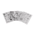 thumbnail image 2 of Timbres en Caoutchouc, Tampons Transparents pour Albums Photos, 2 of 8