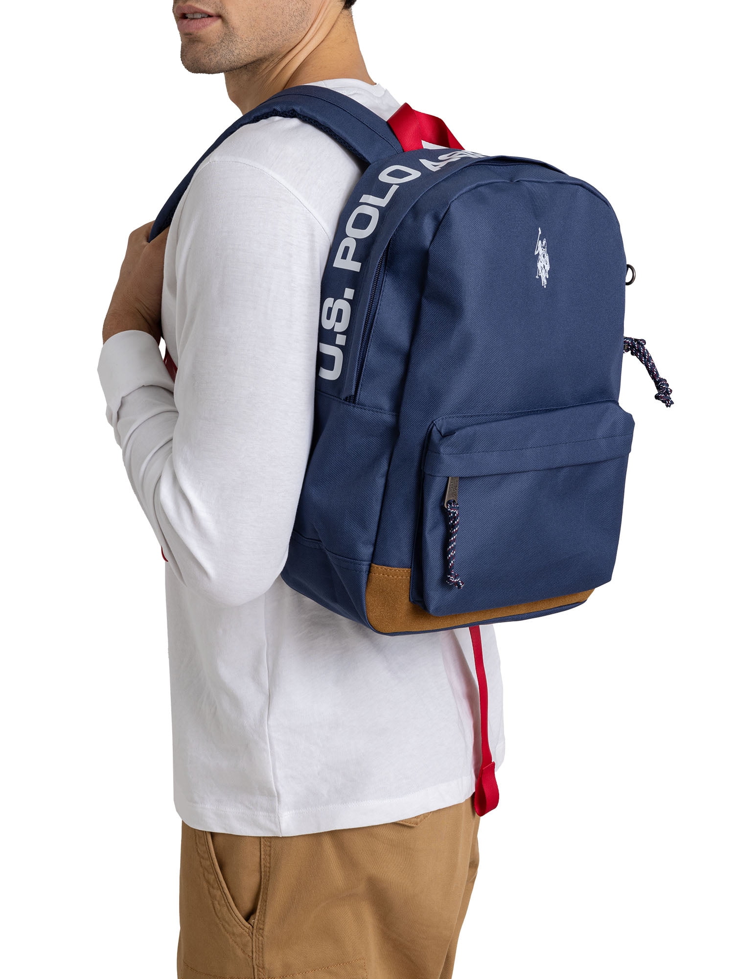 U.S. Polo Assn. Unisex Backpack with Pouch